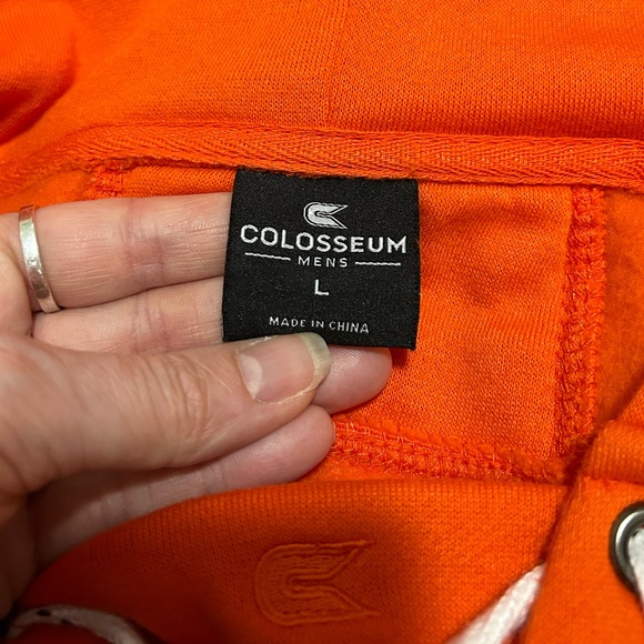 Clemson Laced Collar Hoodie (Size Large) - Picture 4 of 5